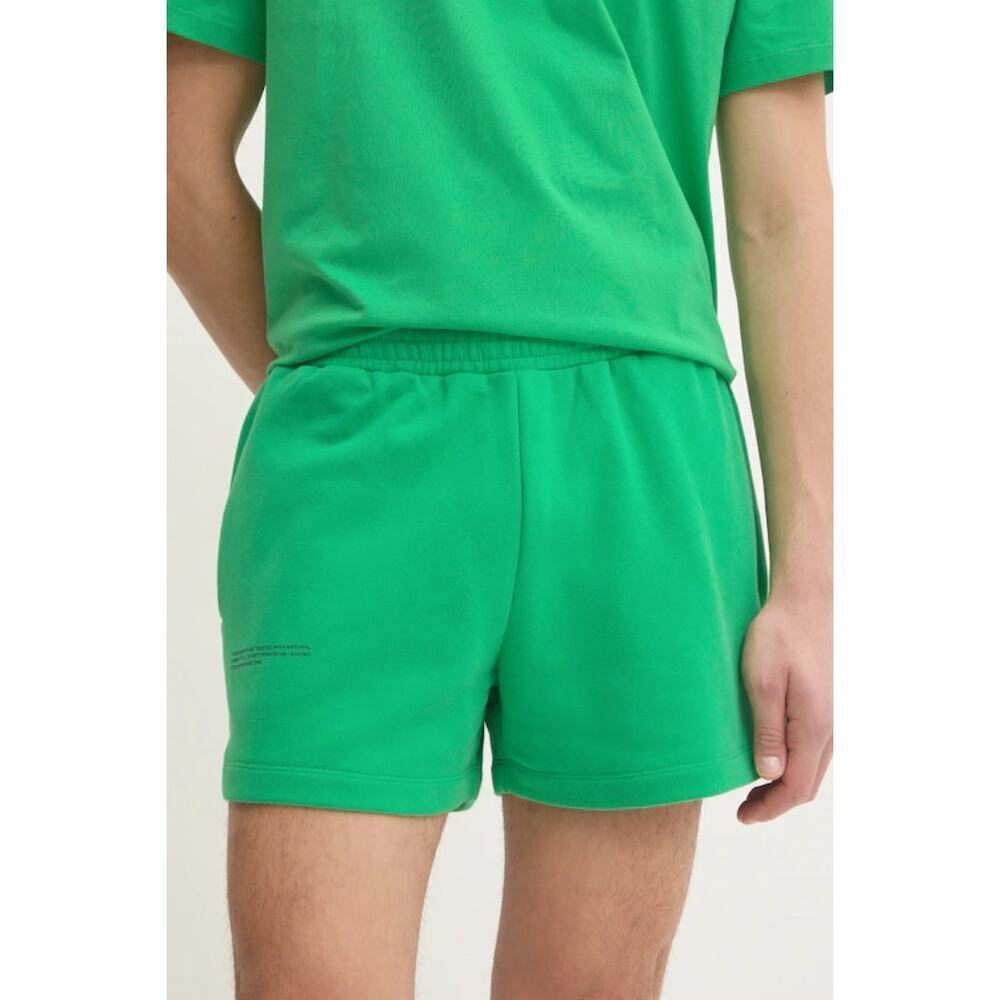 Pangaia Organic Cotton Shorts Green Pull On Loungewear Casual Womens Size XXS